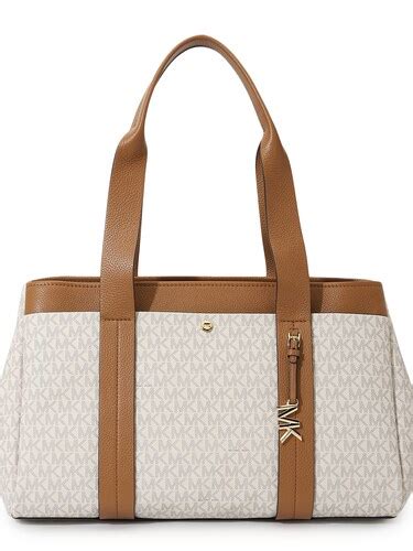 Buy Women Off White Large Romee Signature Tote Bag Online at The ...