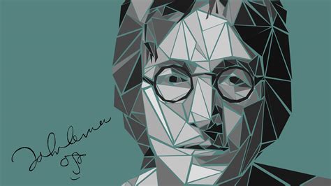 A quick John Lennon artwork i made : r/beatles