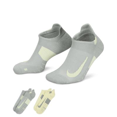 Nike Multiplier Running No-Show Socks (2 Pairs). Nike IN