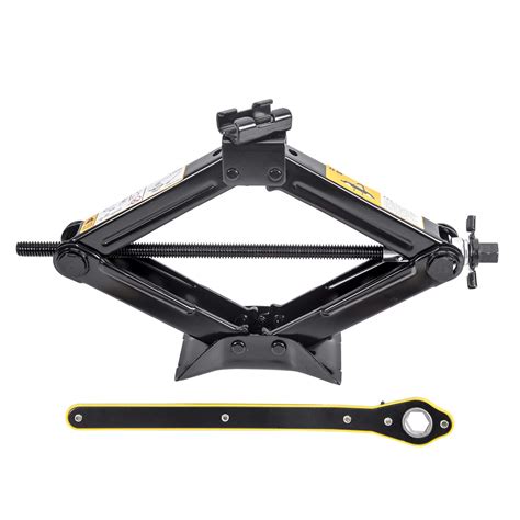 LEAD BRAND LEAD BRAND Scissor Jack 1.5 Tons(3,307 lbs) Capacity Saving ...