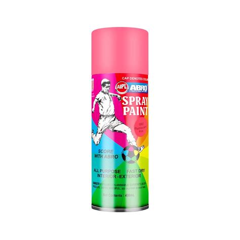 ABRO, Spray Paint - 1002 FLUORESCENT PINK | 400 ml. – OXFORD stationers