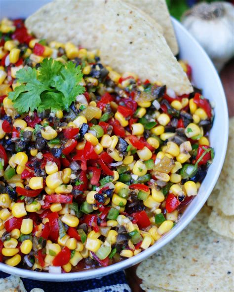 Green Chile Corn Salsa Dip - Southern Discourse