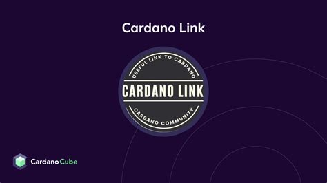 Cardano Link (COMMUNITY) on the Cardano Blockchain | Prices, Charts ...