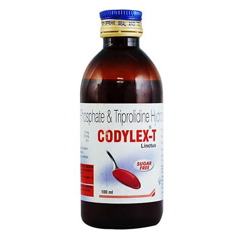 Codylex-T Syrup | Uses, Side Effects, Price | Apollo Pharmacy