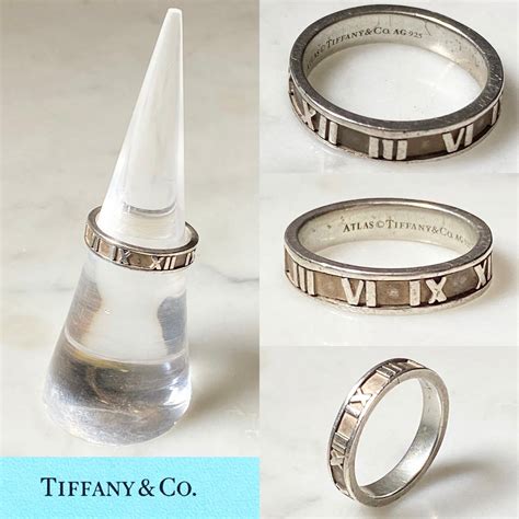 TIFFANY silver “Atlas” ring (size 9) | NOIR ONLINE