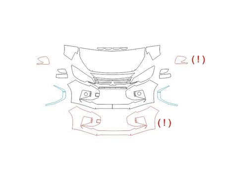 Purchase the patterns for body and interior protection of Mitsubishi