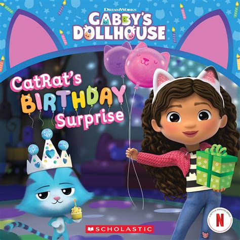 CatRat's Birthday Surprise (Gabby's Dollhouse Storybook): Bobowicz, Pamela: 9781339049519 ...