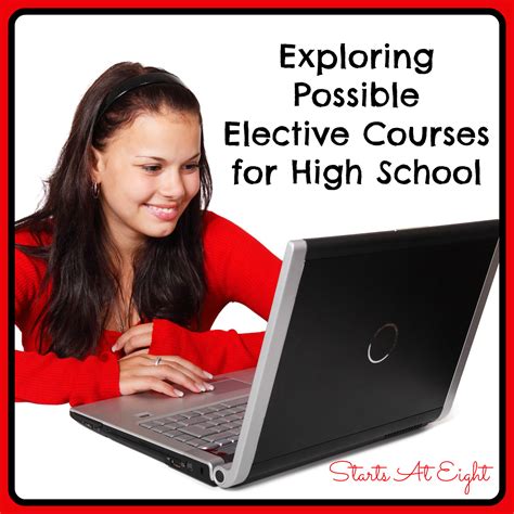 Exploring Possible Elective Courses for High School - StartsAtEight