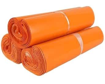 HETU Courier Bags Dark Orange Colour With Pod Tamper Proof Courier Bags ...