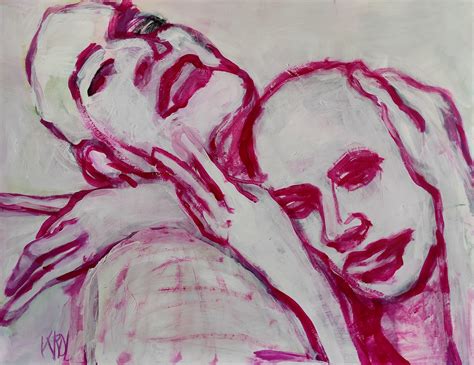 Sad Love Oil Paintings