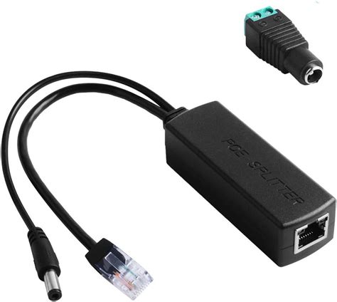 GeeekPi Gigabit PoE Splitter, 48V to 12V Ethernet | Ubuy India