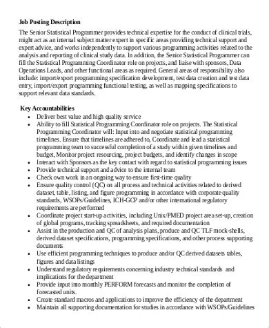 Computer Programmer Job Description Sample 的图像结果