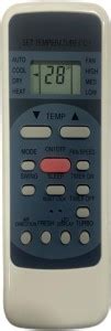 mumax Rm-12 Ac Remote Compatible For Ac Remote Controller Godrej Remote ...