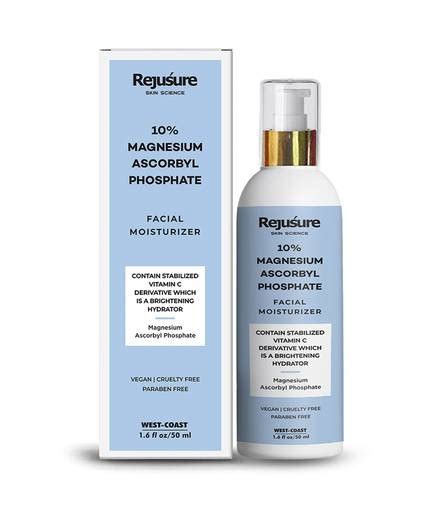 Rejusure 10% Magnesium Ascorbyl Phosphate Facial Moisturizer -Maccaron