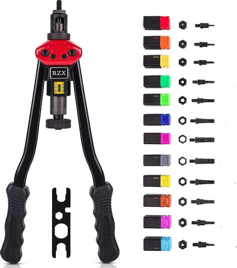 M&R INDUSTRIAL RZX 16 Rivet NUT Tool Hand Blind Riveter,RIVNUT India | Ubuy