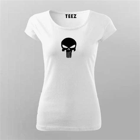 Punisher T-Shirt For Women - TEEZ.in