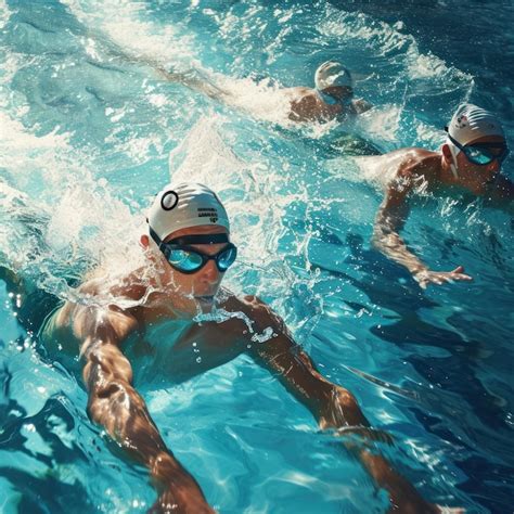 Swimming Athletes 的图像结果