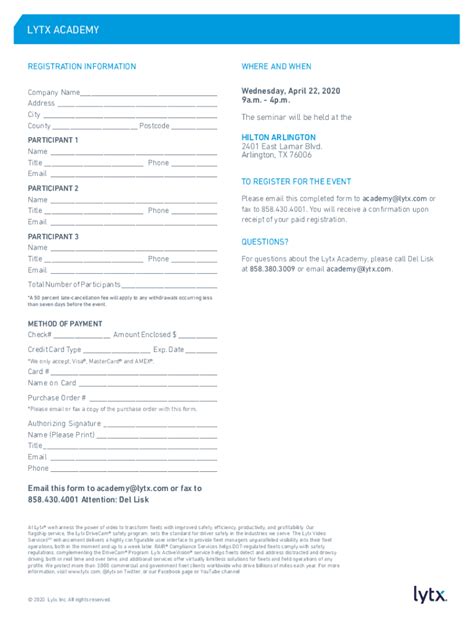 Fillable Online Lytx Spotlights Drivers, Coach for Commitment to Safety ...