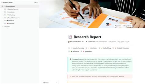 Image result for OneNote Template for Research