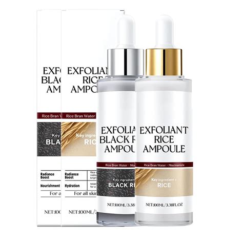 Eadwe Black And White Rice Exfoliant, 2025 Upgrade Peel India | Ubuy