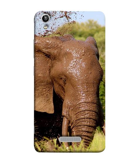 Fuson Designer Back Case Cover for Lava Pixel V1 (Hathi Tusker Gajanand ...