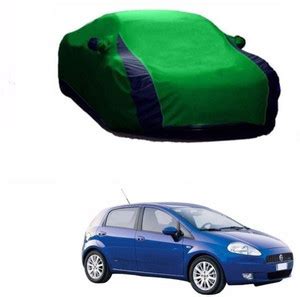 Carrogen Car Cover For Fiat Grande Punto (With Mirror Pockets) Price in ...