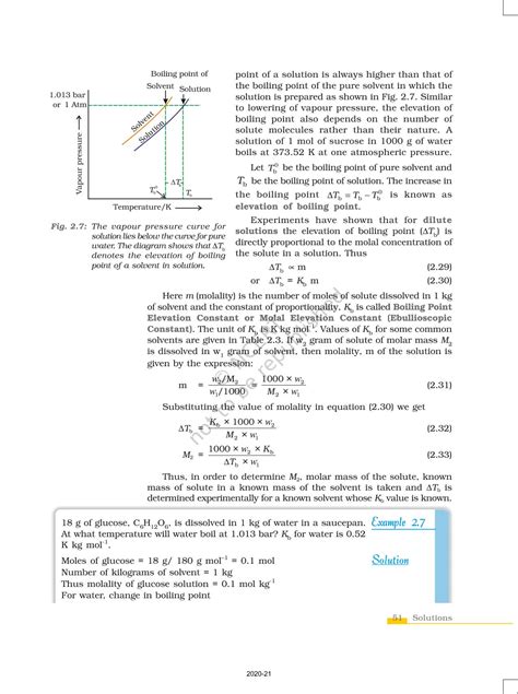 Solutions - NCERT Book of Class 12 Chemistry Part I