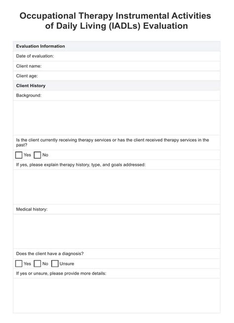 IADLS Assessment