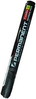 Camlin Permanent Marker Pen Black (Pack of 10) : Amazon.in: Office Products