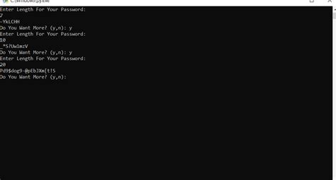 Password Generator Python Code 的图像结果