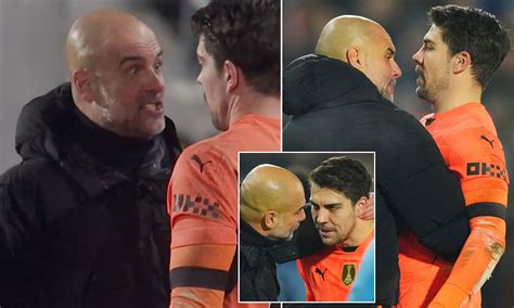 Expert lip-reader reveals three-word message Pep Guardiola gave Stefan ...
