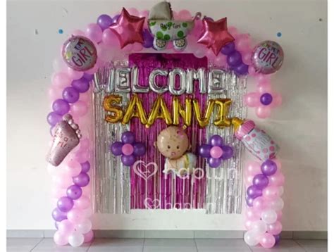 Baby Welcome Pink Theme Decor