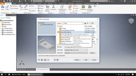 Image result for Example Inventor Assembly File