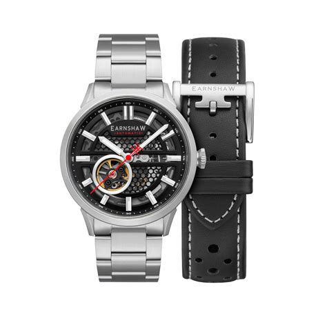 Earnshaw Ventus Skeleton Silvery Black – The Watch Factory