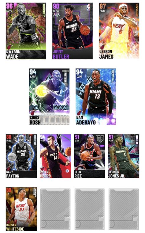 PSA that this is the best Heat line-up you can currently make : r/MyTeam