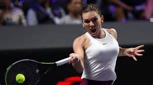 Simona Halep saves match point, beats Bianca Andreescu at WTA Finals - ESPN