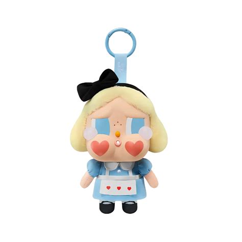 Pop Mart CryBaby Crying Again Series She's Alice Vinyl Face Plush ...