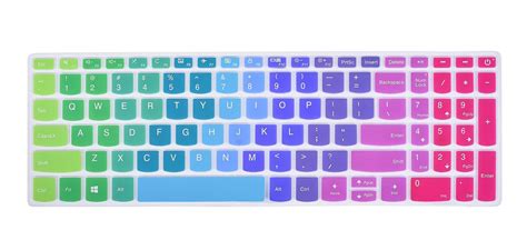 CaseBuy Colorful Keyboard Cover for Lenovo IdeaPad 320 15.6 inch ...