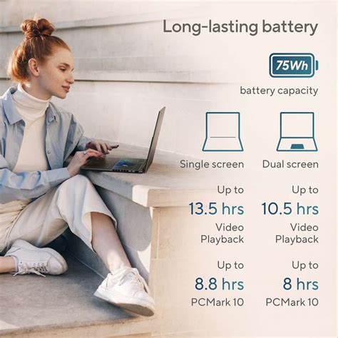 ASUS Zenbook Duo OLED AI PC Intel Core Ultra 9 185H - (32 GB/2 TB SSD ...