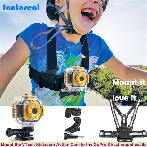 Fantaseal Action Camera Chest Mount Hi-Reflective Safety Vest for GoPro ...