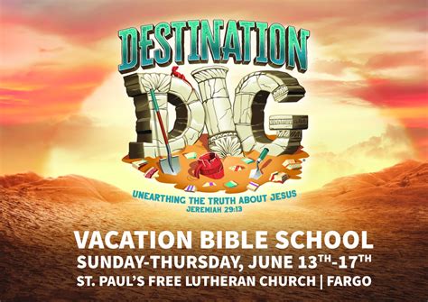 Image result for Destination Dig VBS