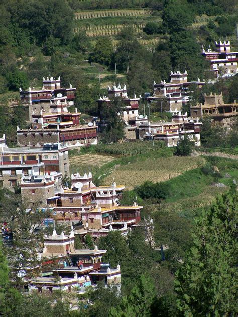 Jiaju Tibetan Village in Danba County, Sichuan Province Editorial Stock ...