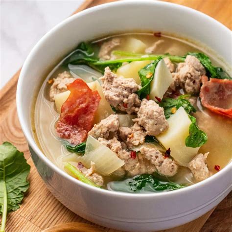 Healthy Frozen Vegetable Soup {Low Cal, GF} - Skinny Fitalicious®