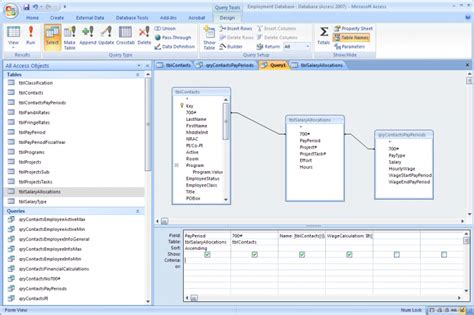 Finding Commands and Features of Microsoft Access 2007 System