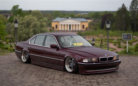 Download wallpaper car, bmw, BMW, tuning, e38, stance, 7 series, E38 ...