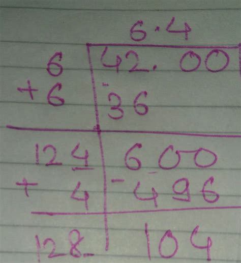 square root of 42 correct to one decimal place - Brainly.in