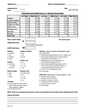 Hjhs Form - Fill and Sign Printable Template Online