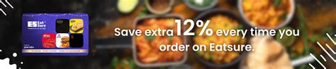 Eatsure Offers – Save Extra 12% | Woohoo.in