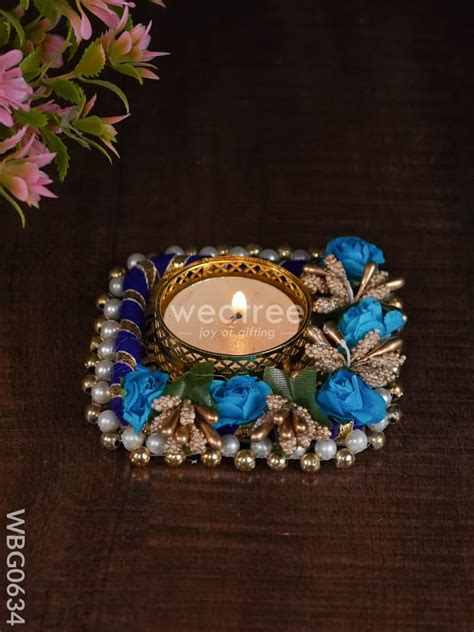 Decorative T - Light Holder Design -2 - WBG0634 – Wedtree