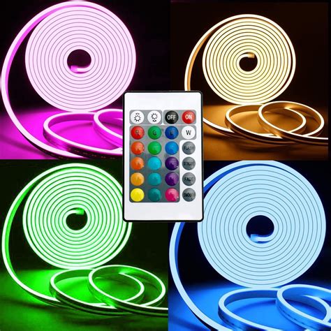 Buy ALILA Neon Led Rope Lights 5 Meter Smart Neon Light Strips with ...